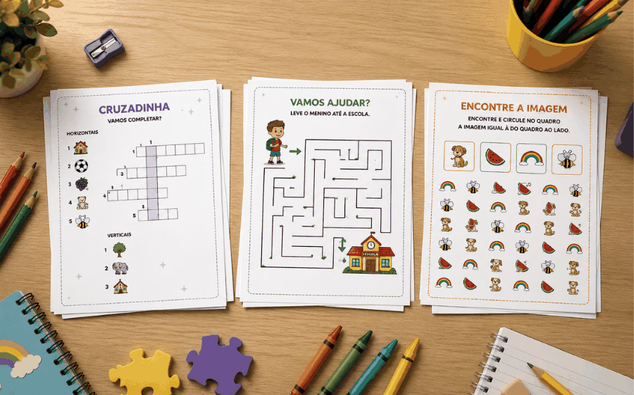 Bônus: Jogos e Desafios Educativos